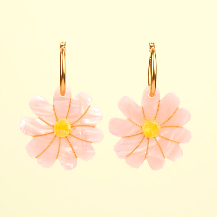 Pendientes - Flor de Cosmos 🌼