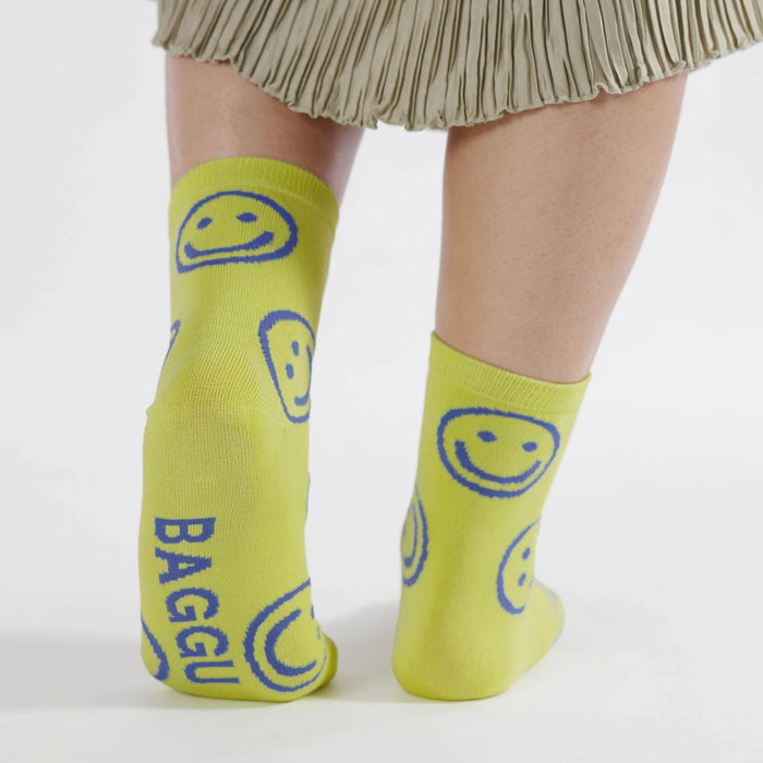 Calcetines Baggu - Citron Happy