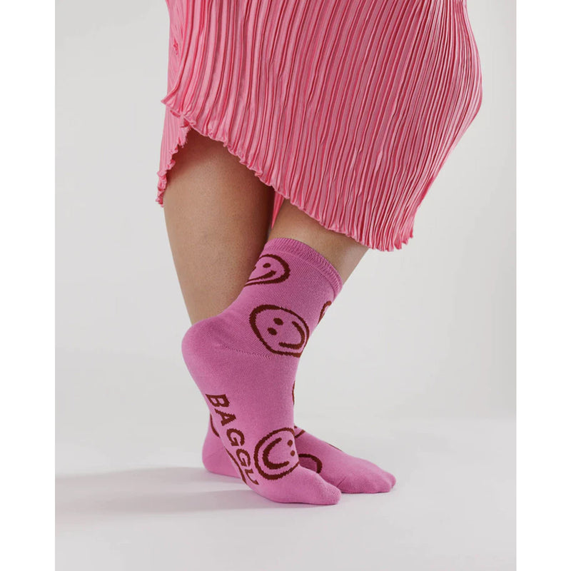 Calcetines Baggu - Extra Pink Happy