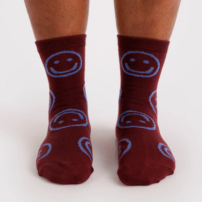 Calcetines Baggu - Mahogany Happy