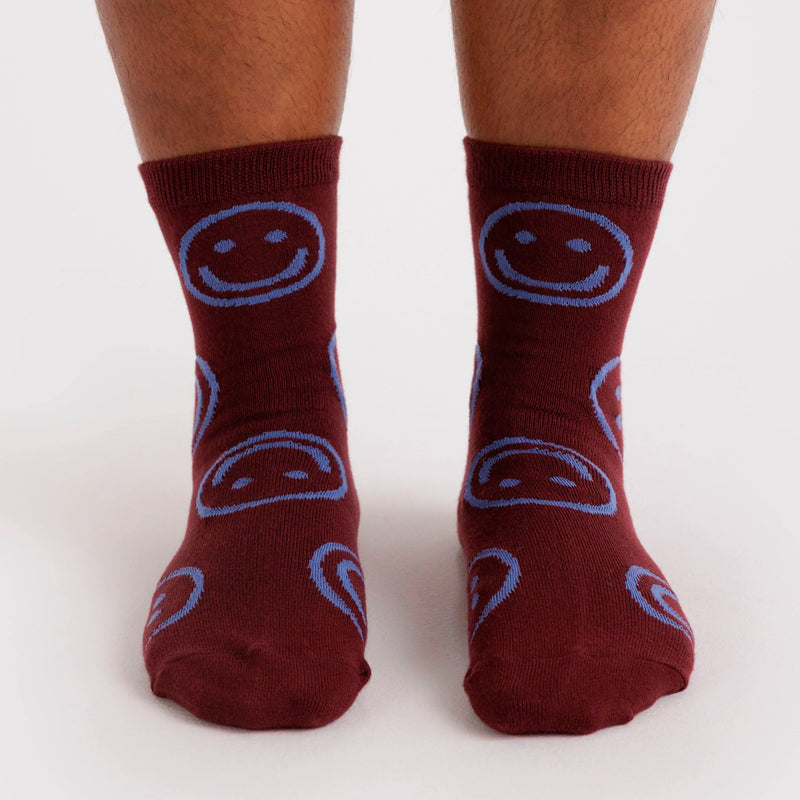 Calcetines Baggu - Mahogany Happy