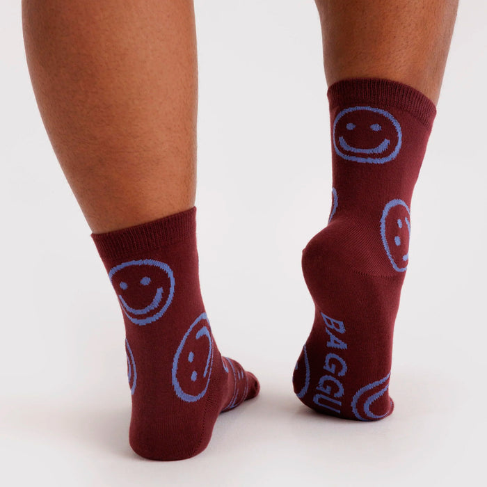 Calcetines Baggu - Mahogany Happy