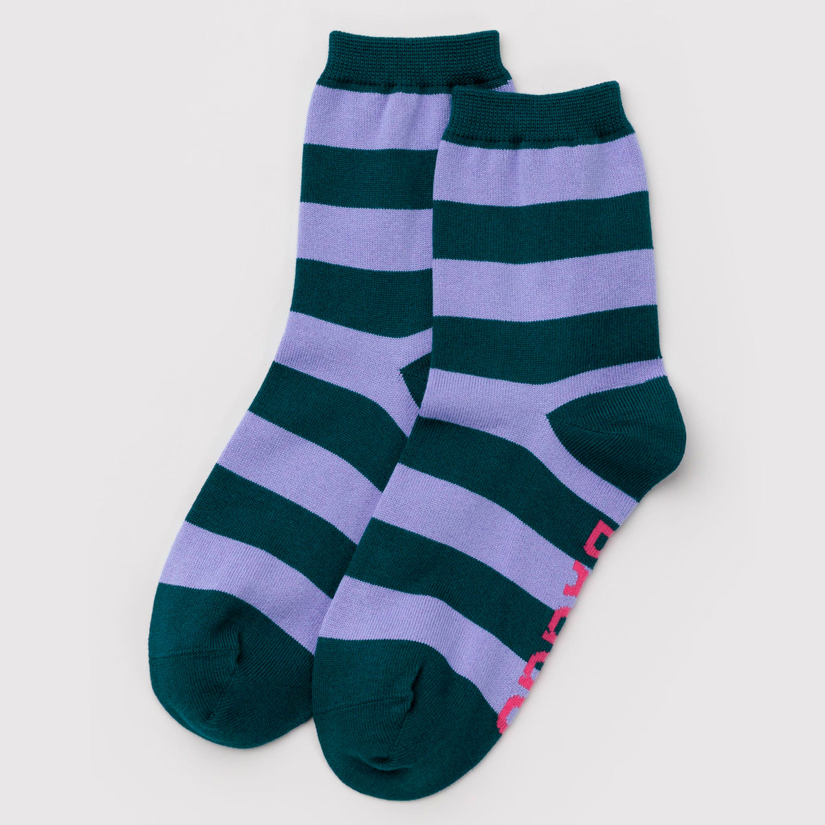 Calcetines Baggu - Malachite Stripe