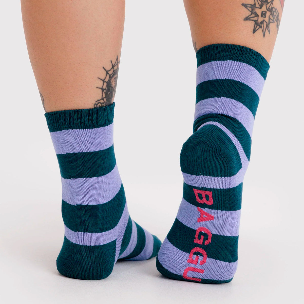 Calcetines Baggu - Malachite Stripe