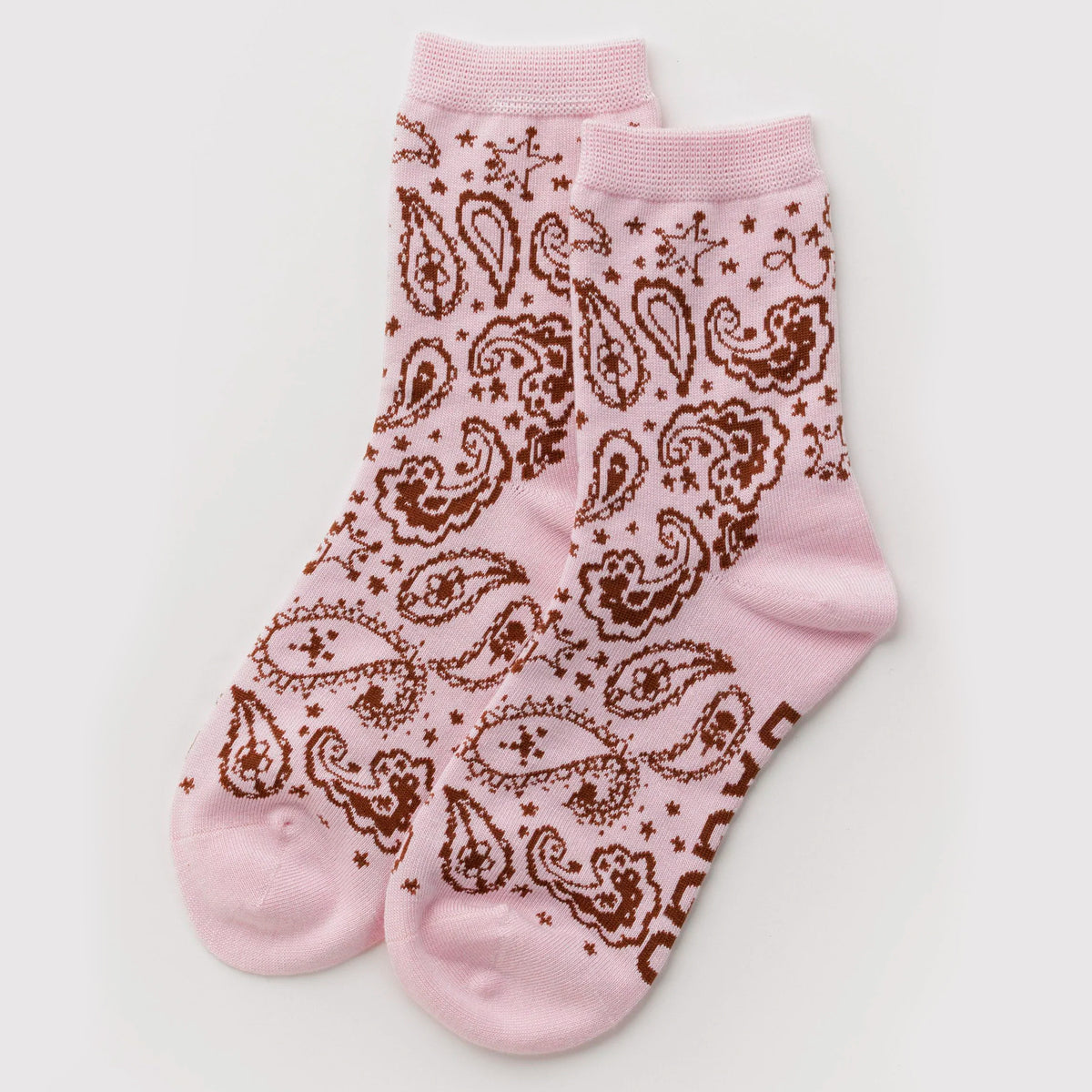 Calcetines Baggu - Paisley Pink