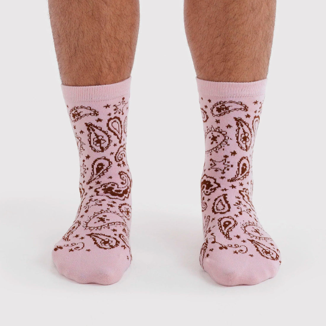 Calcetines Baggu - Paisley Pink