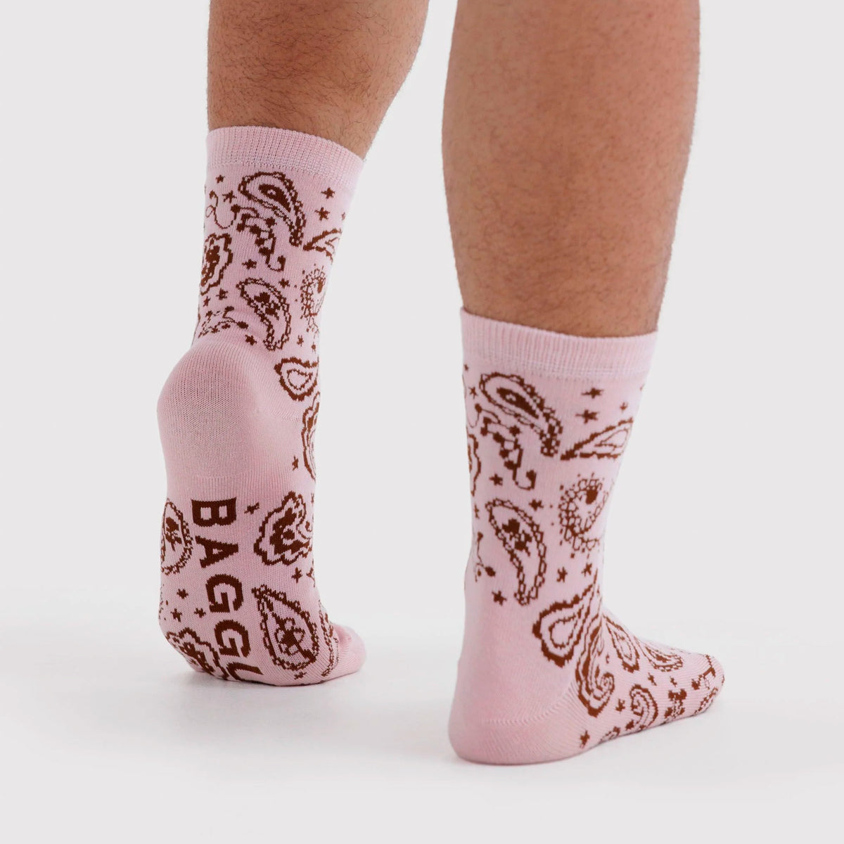Calcetines Baggu - Paisley Pink