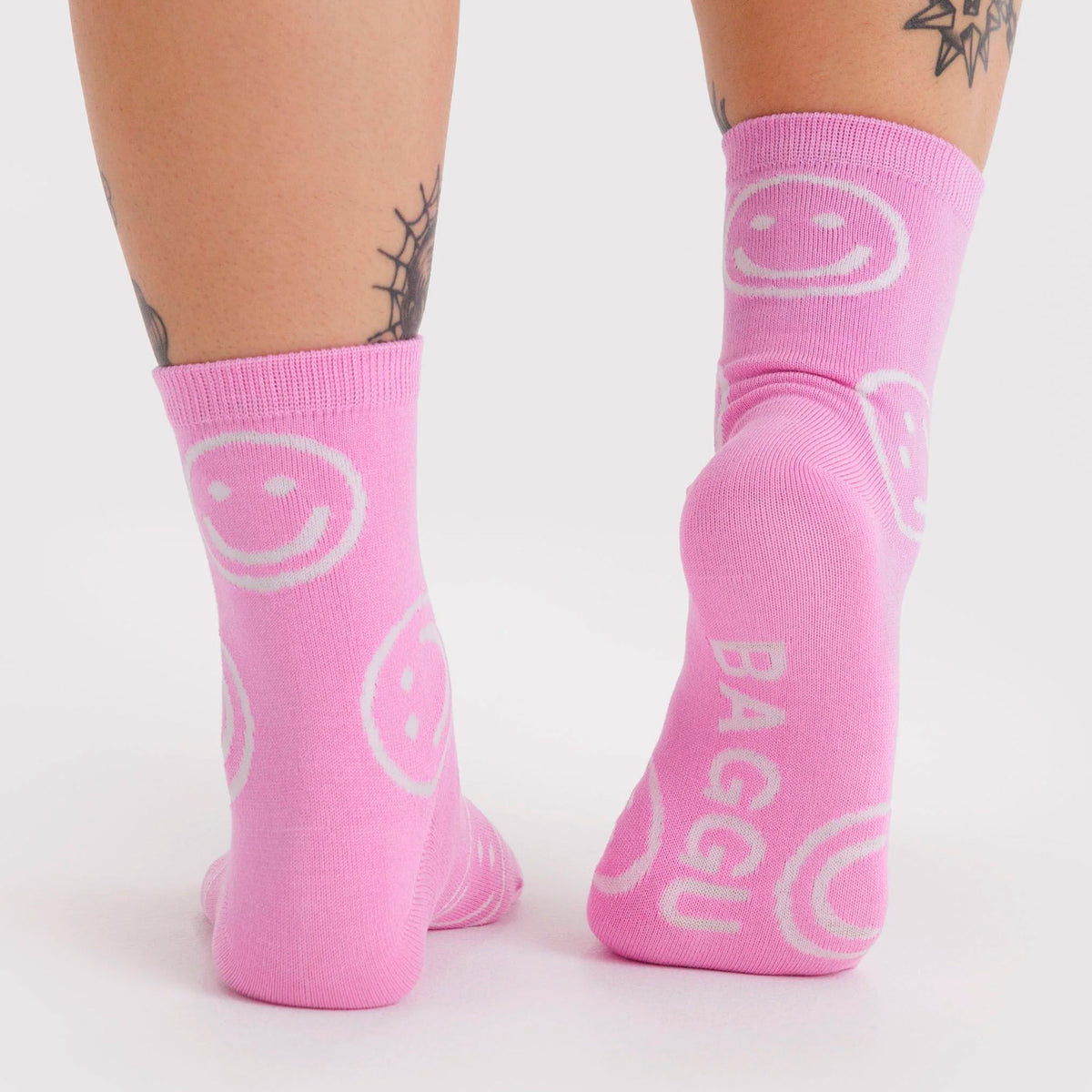 Calcetines Baggu - Pink Happy