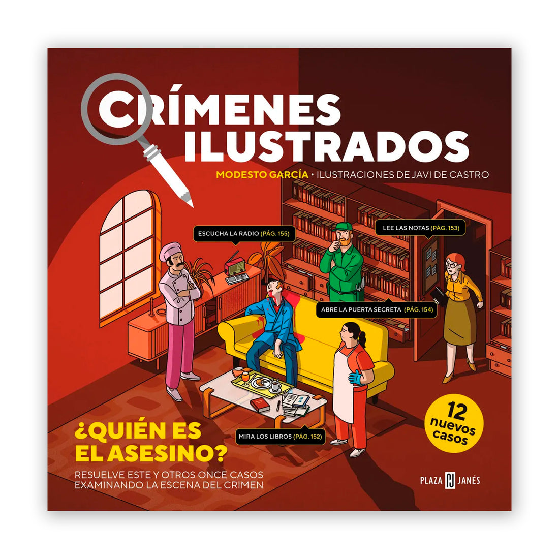 Pasatiempos - Crímenes ilustrados: ¿Quién es el asesino?