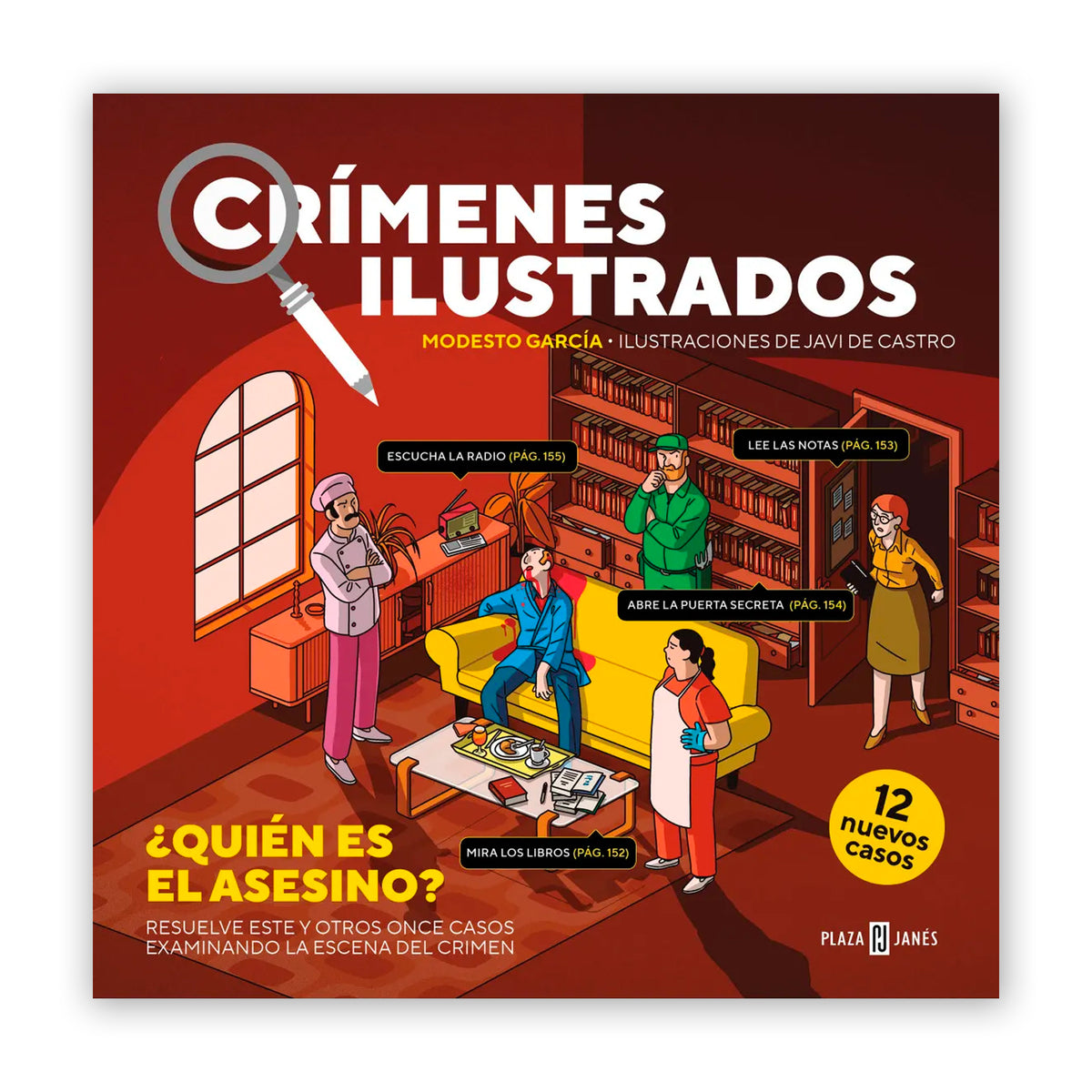 Pasatiempos - Crímenes ilustrados: ¿Quién es el asesino?
