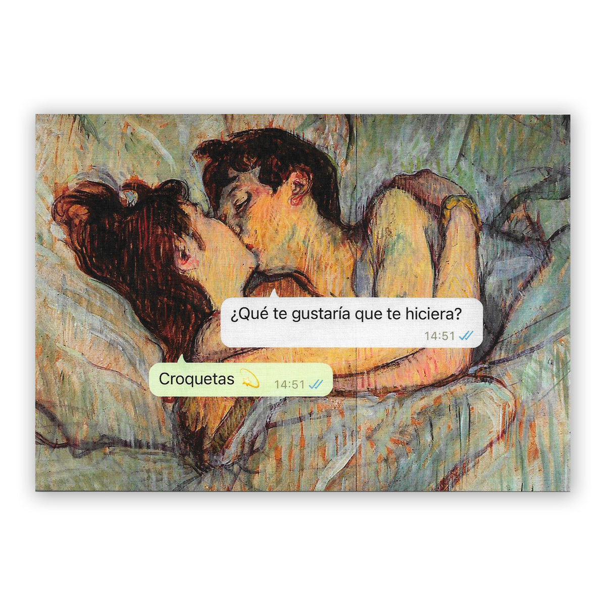Print de La última croqueta A5 - "Croquetas"