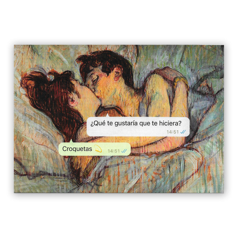 Print de La última croqueta A5 - "Croquetas"