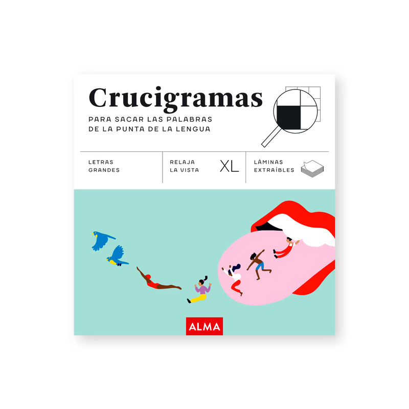 Pasatiempos - Crucigramas para sacar las palabras de la punta de la lengua XL 👅