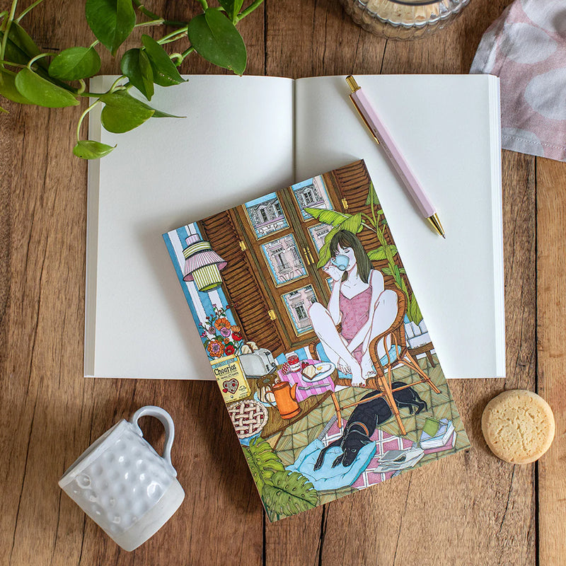 Libreta - "Girl At Home" de Ana Jarén