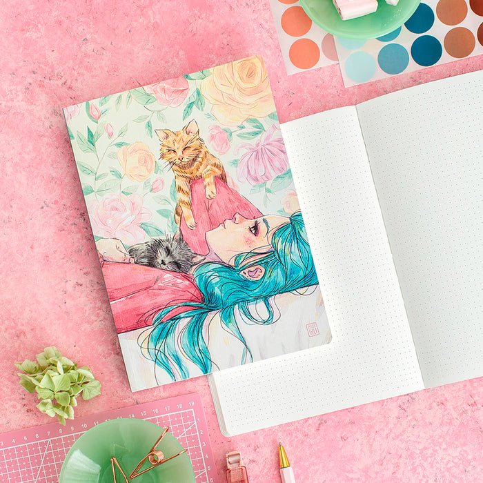 Libreta - "Los gatetes" de Esther Gili