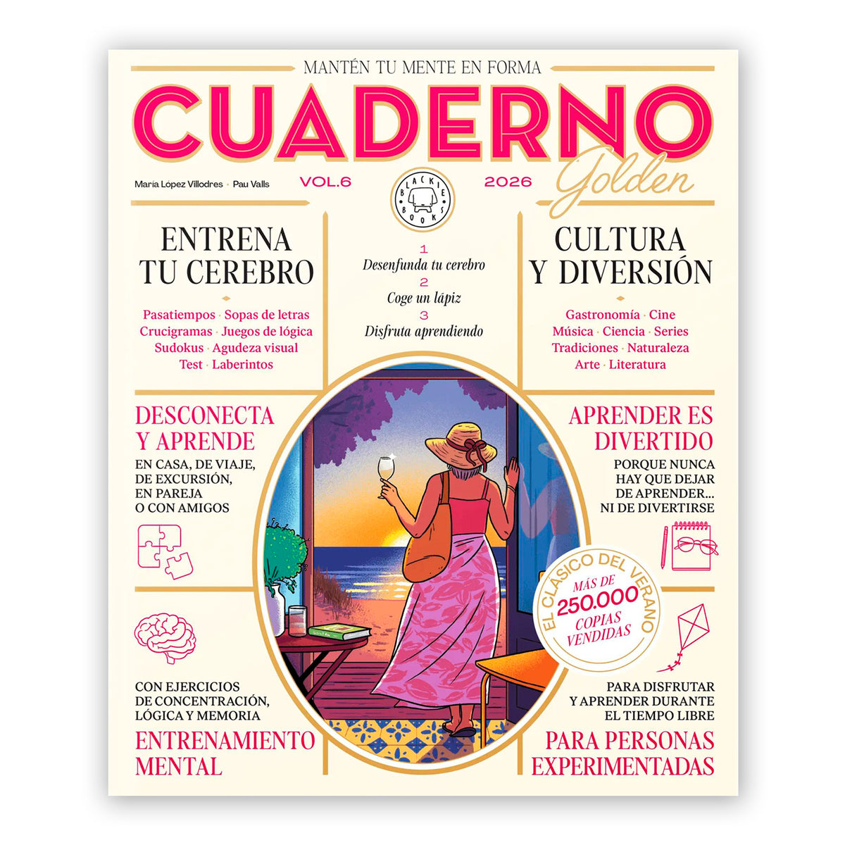 Cuaderno Golden Blackie Books Vol.6