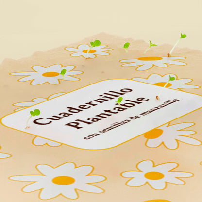 Libreta plantable - Manzanilla 🌼