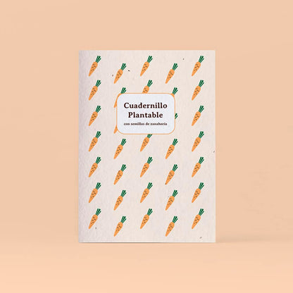 Libreta plantable - Zanahoria 🥕