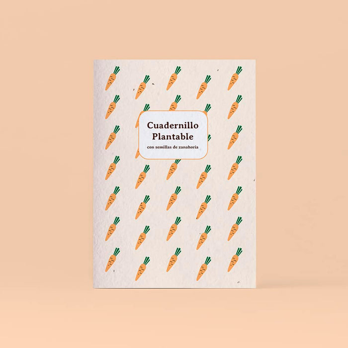 Libreta plantable - Zanahoria 🥕