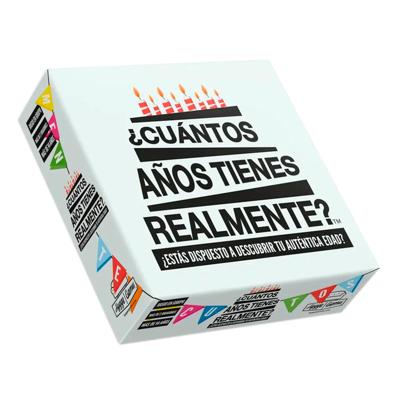 Juego de mesa - ¿Cuántos años tienes realmente?