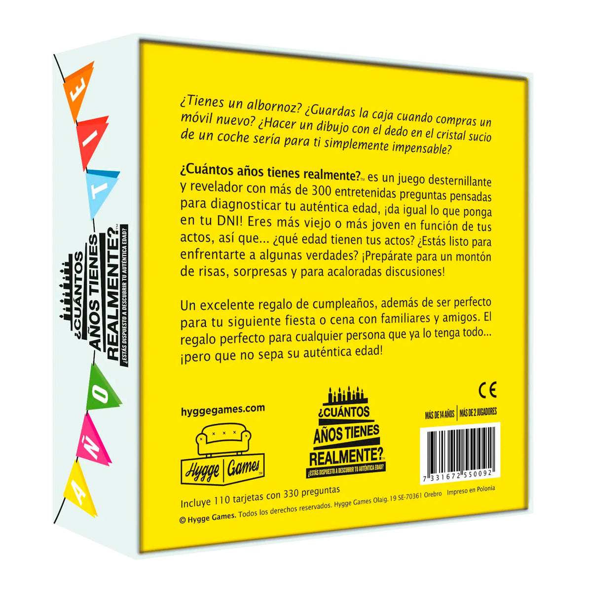 Juego de mesa - ¿Cuántos años tienes realmente?