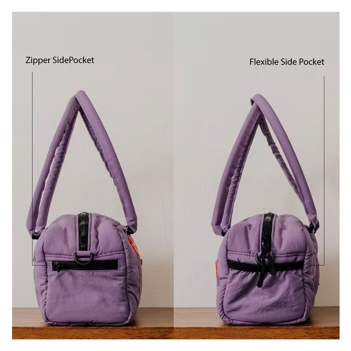Bolso Japfac - Cube Lavender