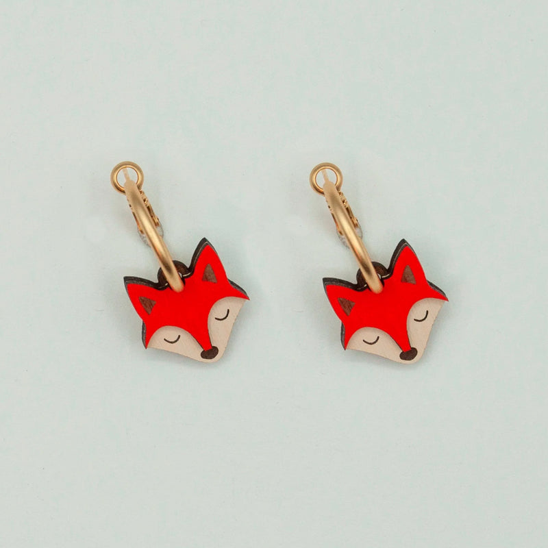 Pendientes de aro Materia Rica - Curious Fox