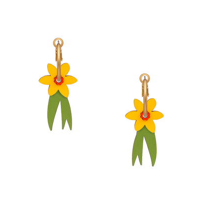 Pendientes de aro Materia Rica - Daffodil