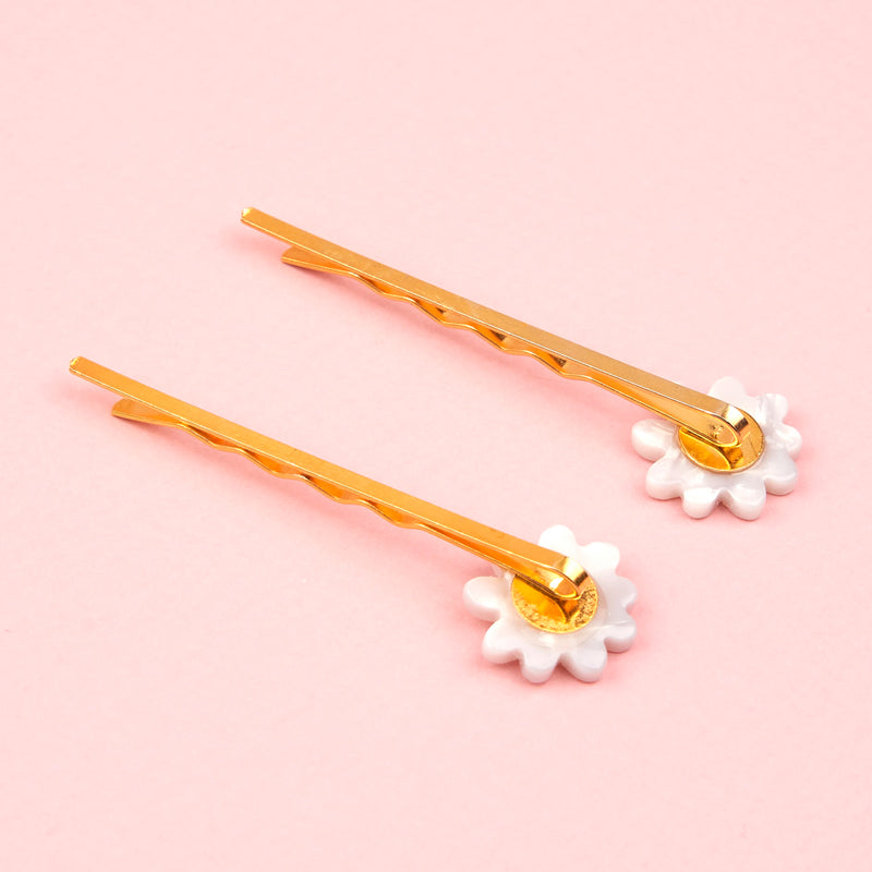 Set de 2 horquillas - Margaritas 🌼