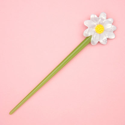 Palillo para el pelo - Margarita 🌼