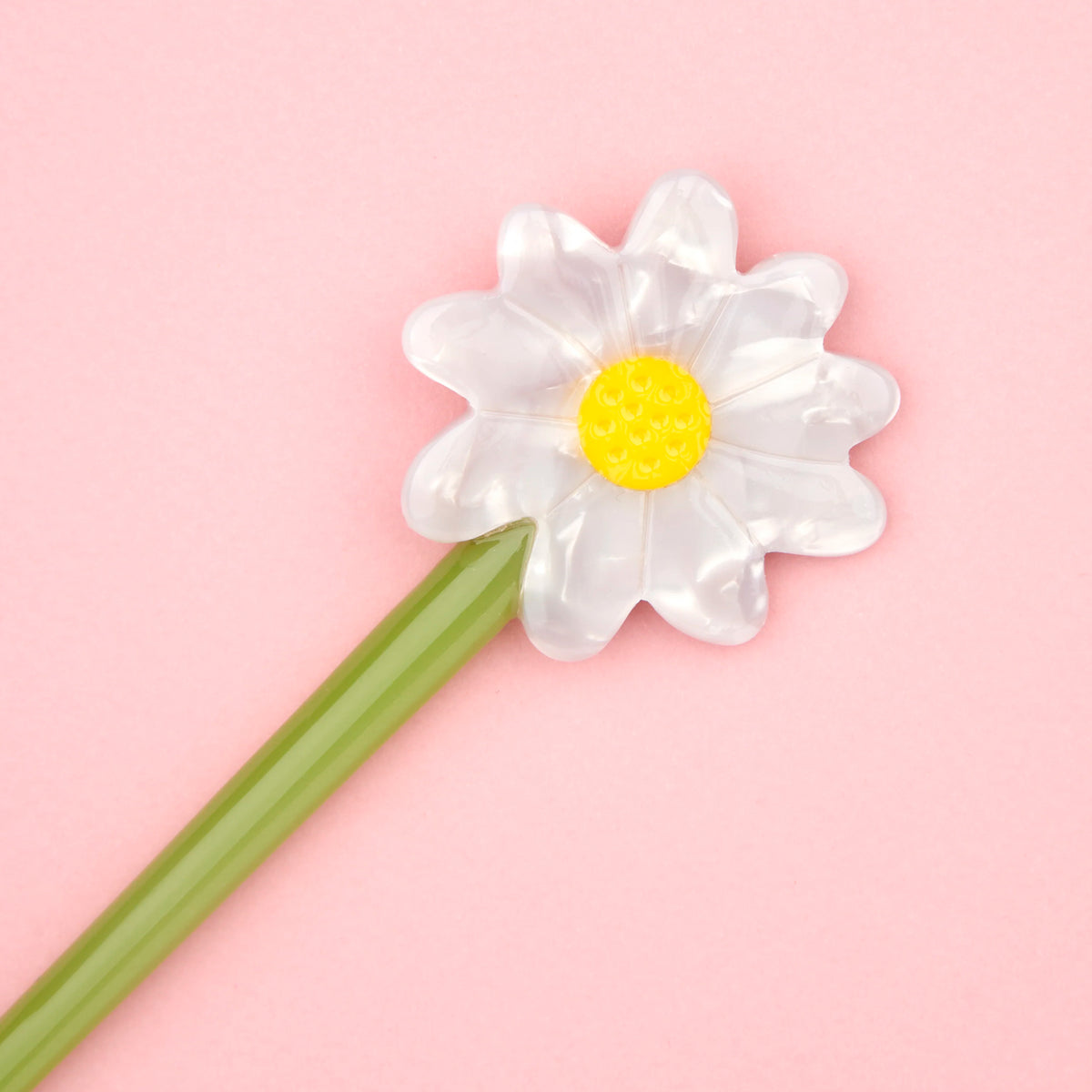 Palillo para el pelo - Margarita 🌼