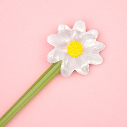 Palillo para el pelo - Margarita 🌼