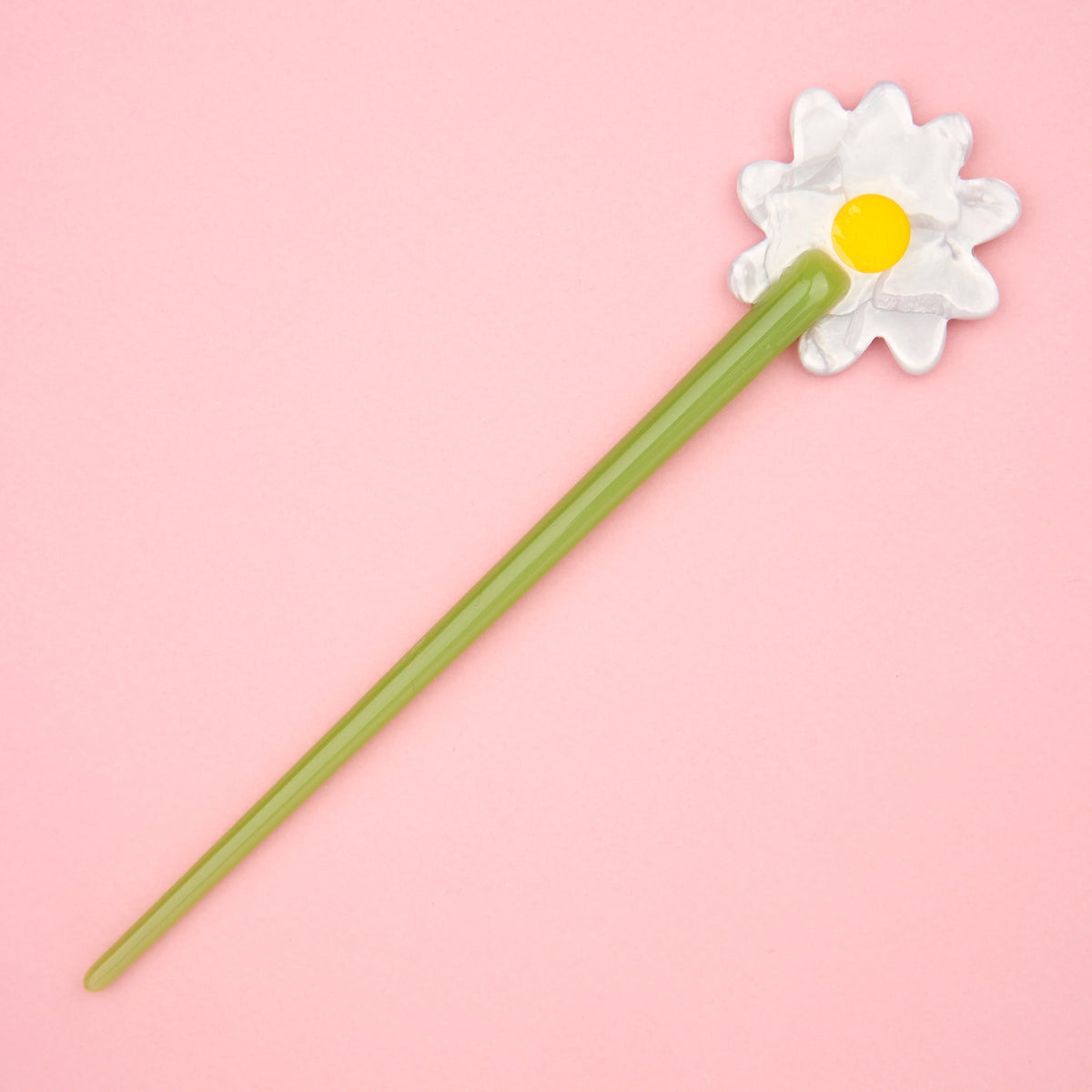 Palillo para el pelo - Margarita 🌼
