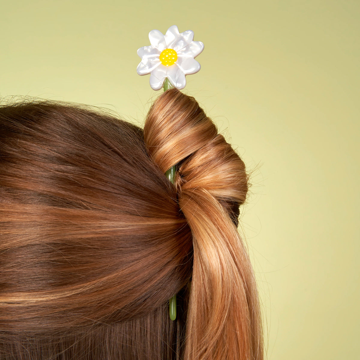 Palillo para el pelo - Margarita 🌼