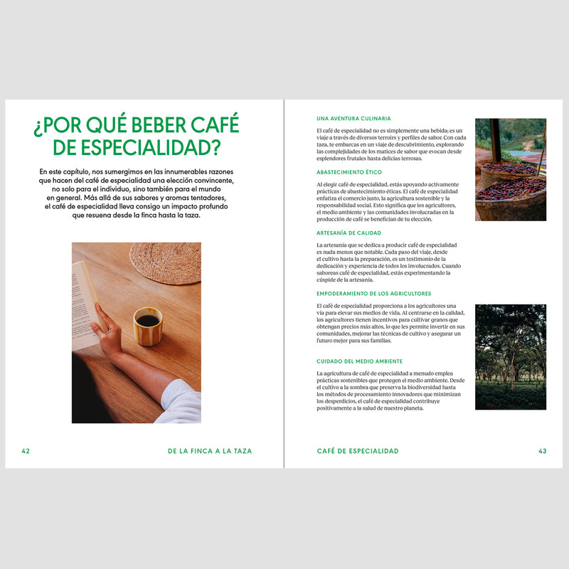 Libro - "De la Finca a la Taza: Descubre el viaje del café de especialidad" de Yassir Raïs