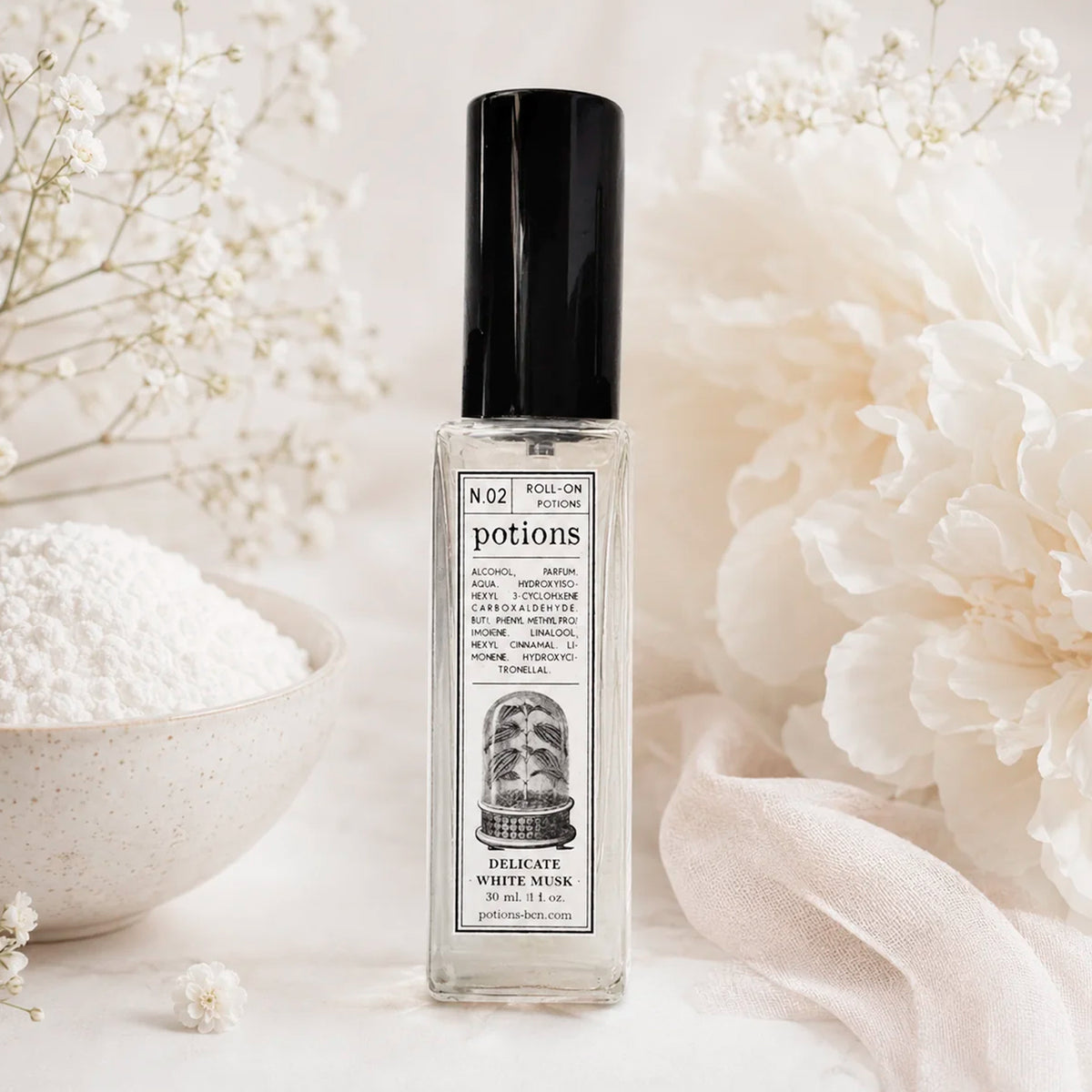 Perfume en spray Potions Bcn  - Nº02 Delicate White Musk