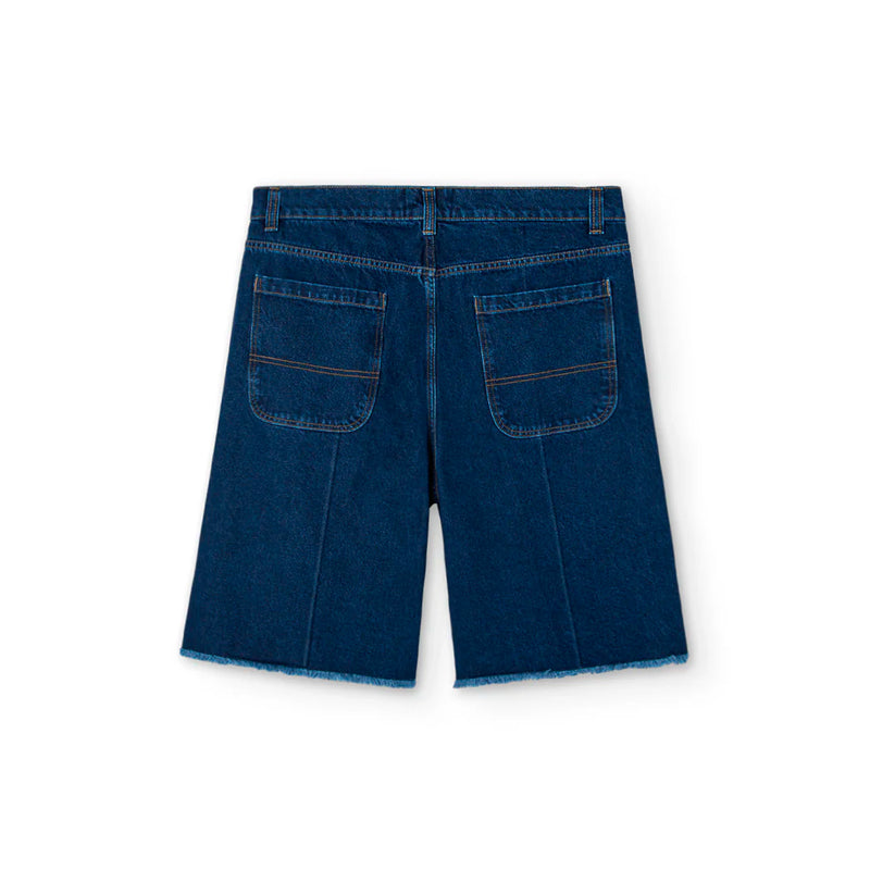 Pantalones We Are Not Friends - Denim Raw Jorts