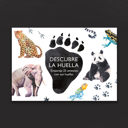 Juego de memoria - "Descubre la huella" 🐾