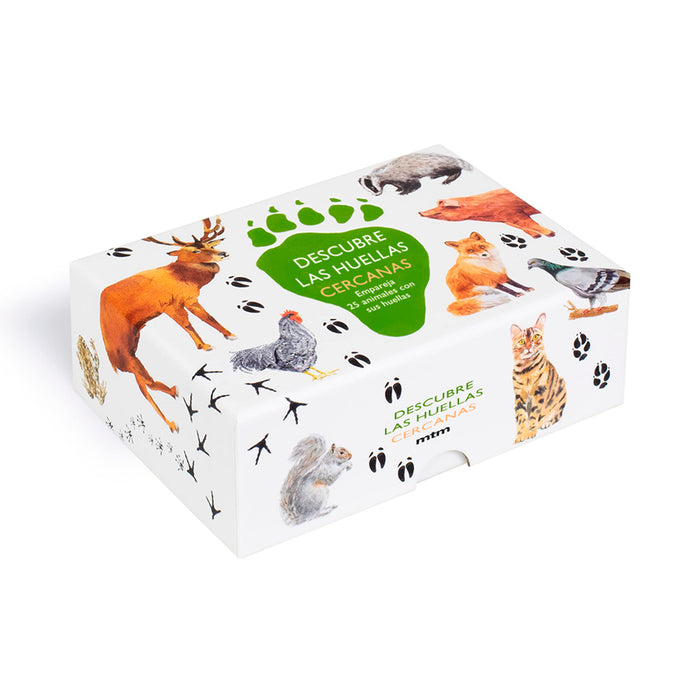 Juego de memoria - "Descubre las huellas cercanas" 🐾