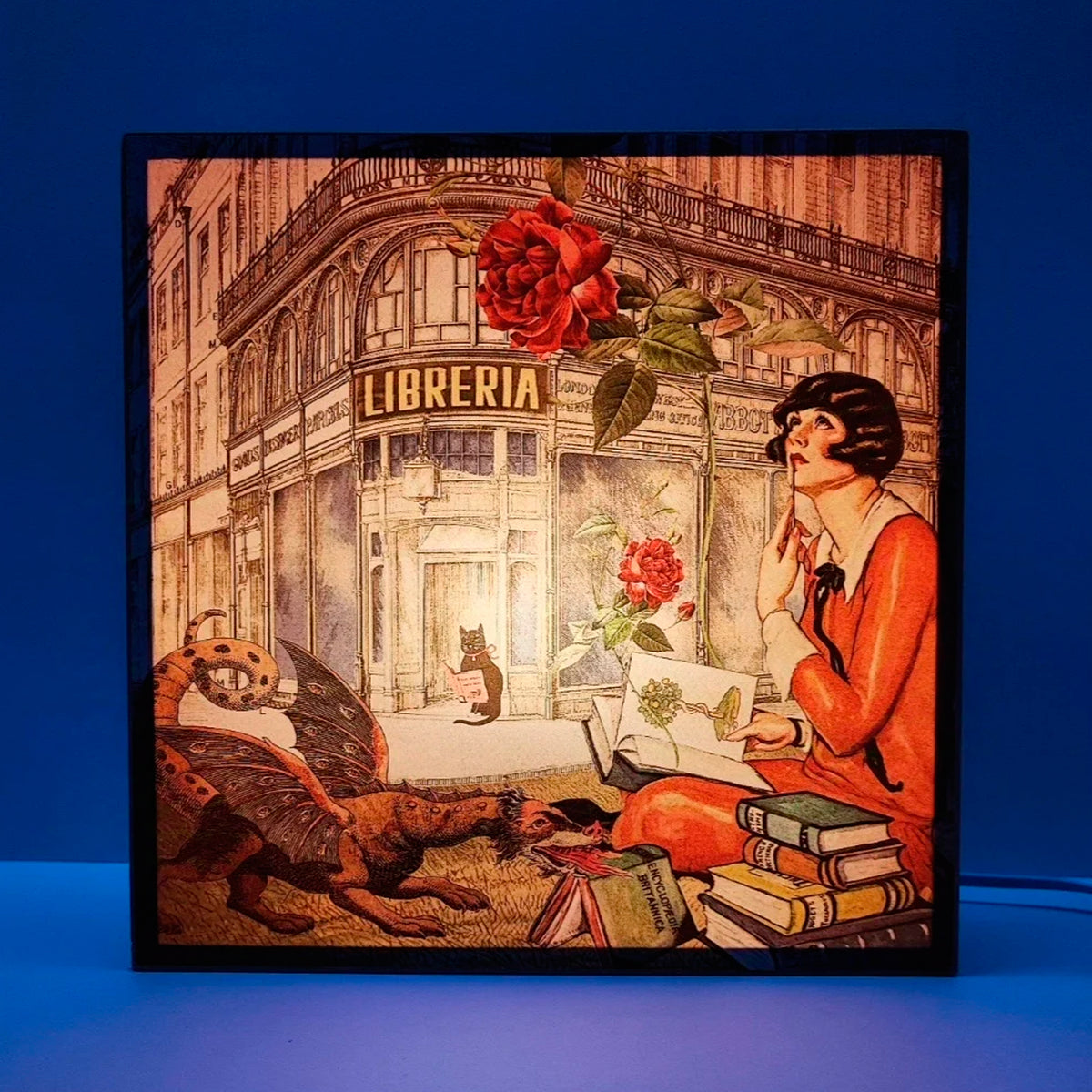 Caja de luz - "Día del Libro" de El Lucernario