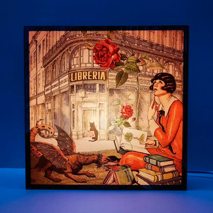 Caja de luz - "Día del Libro" de El Lucernario