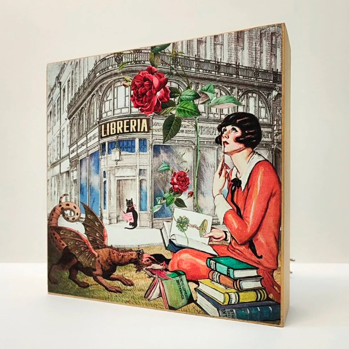Caja de luz - "Día del Libro" de El Lucernario