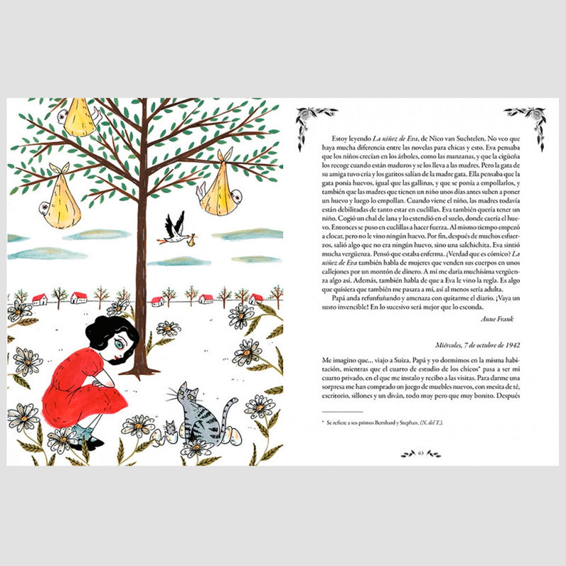 Libro - "El Diario de Anne Frank" de Anne Frank y María Hesse