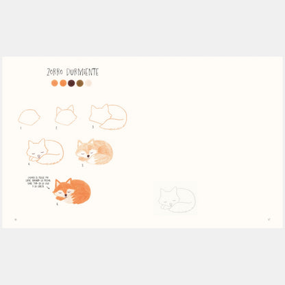 Libro - "Dibujar sin prisas: 99 cosas bellas paso a paso" de Analía Fratti
