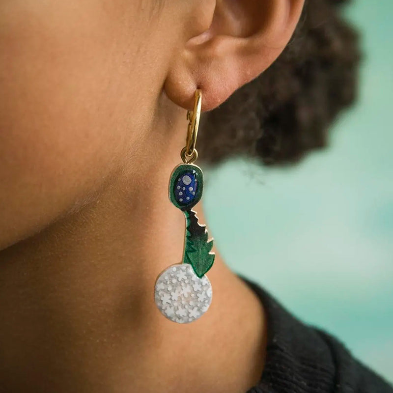 Pendientes Pura Garra - Diente de León Mini