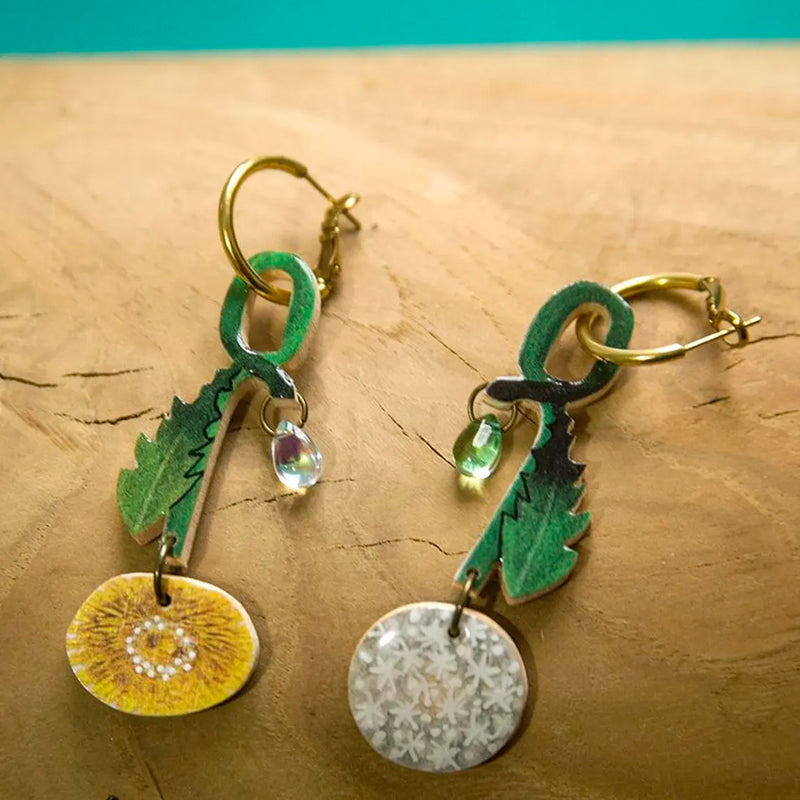 Pendientes Pura Garra - Diente de León