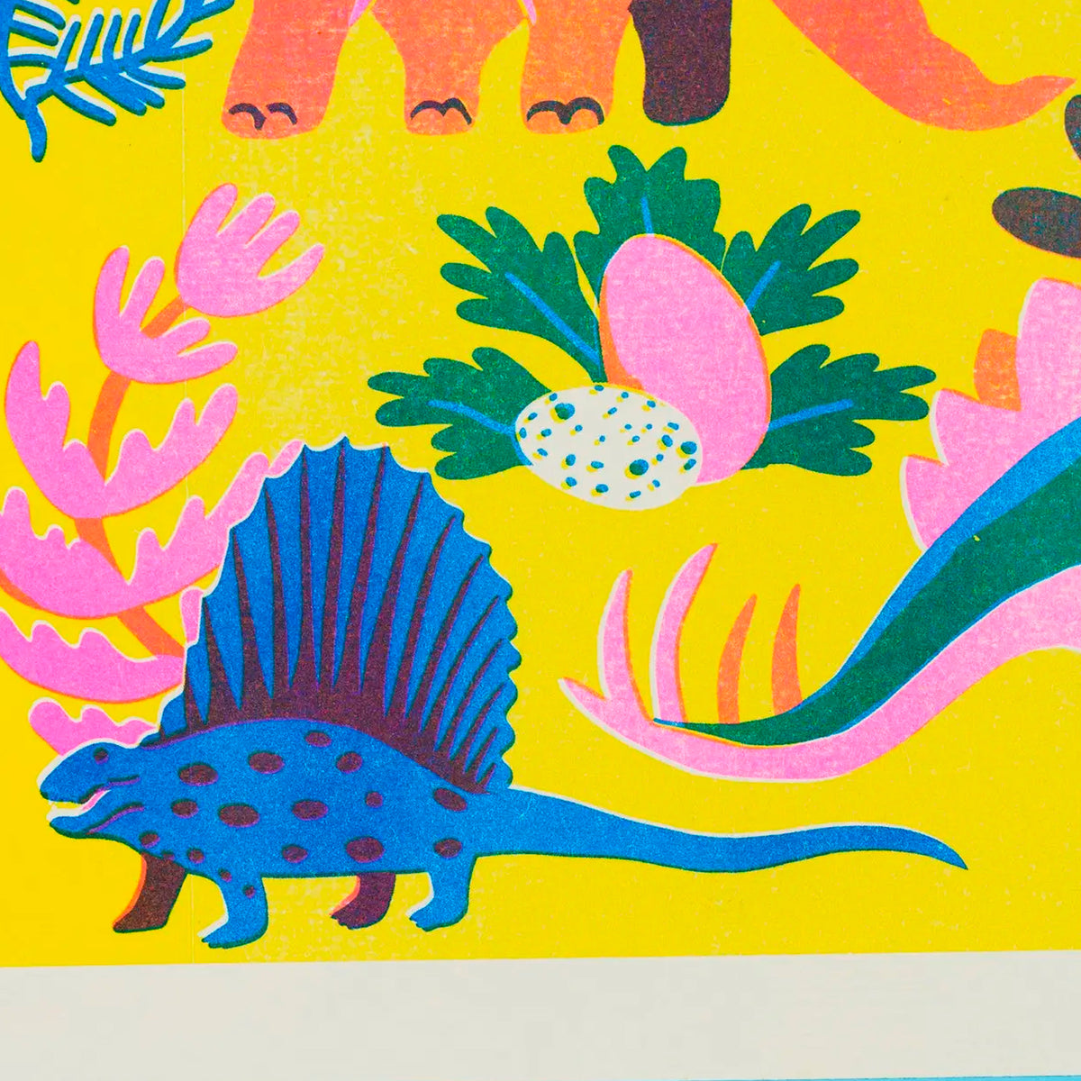 Print de Naomi Wilkinson A3 - "Dinosuar" 🦖