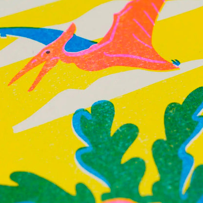 Print de Naomi Wilkinson A3 - "Dinosuar" 🦖