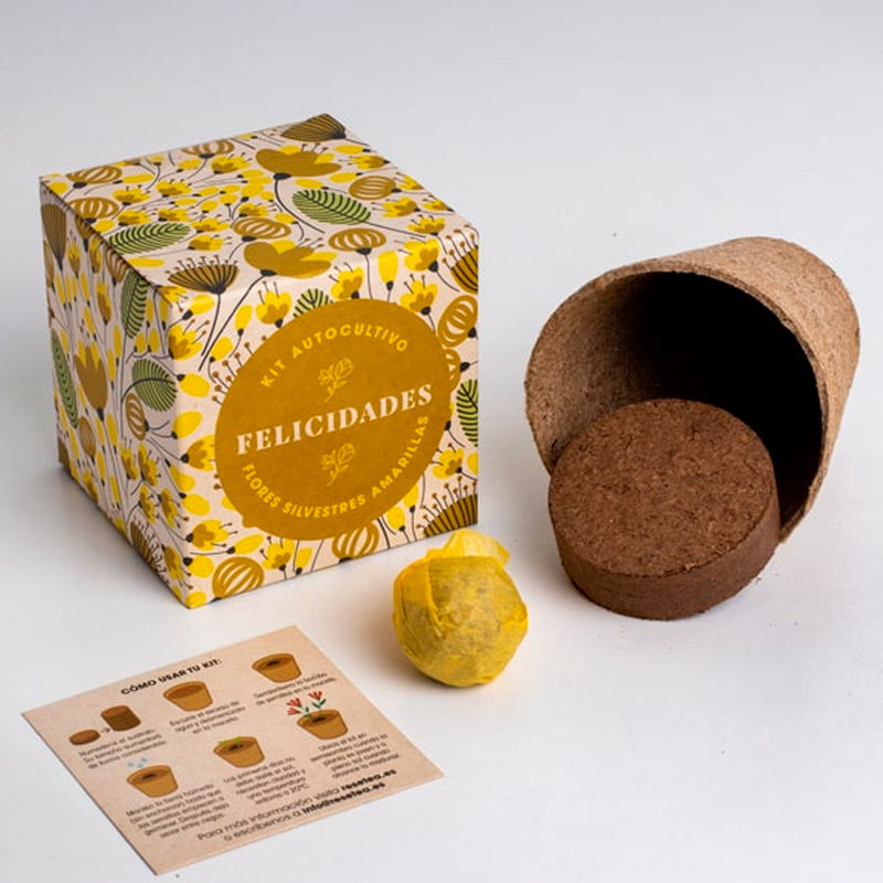 Kit autocultivo -  "Felicidades"
