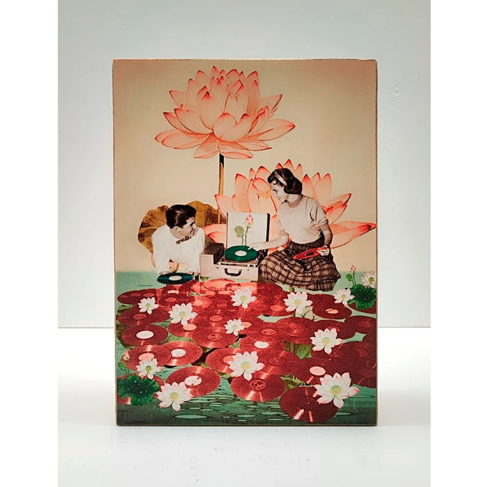 Caja de luz A4 - "Dj's botánicos" de El Lucernario